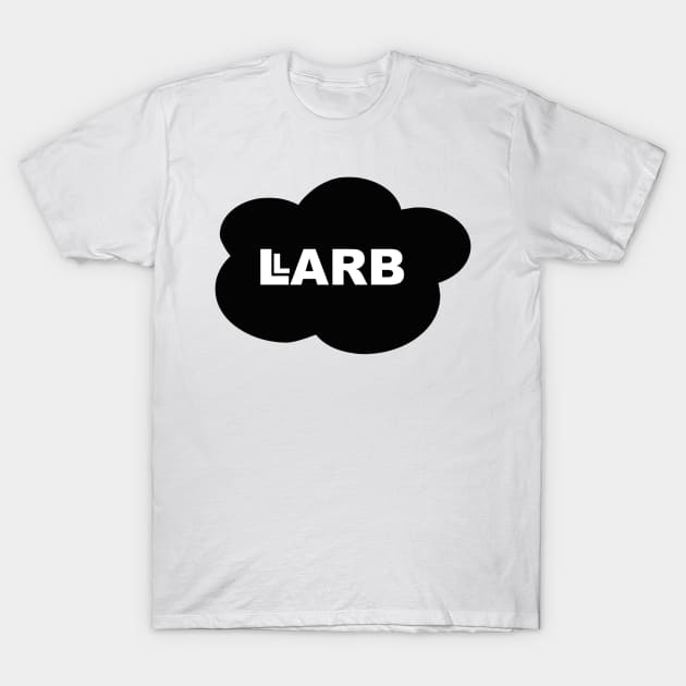 Black LARB Studios Cloud | LARB Studios & Abelia Rose T-Shirt by AbeliaRose